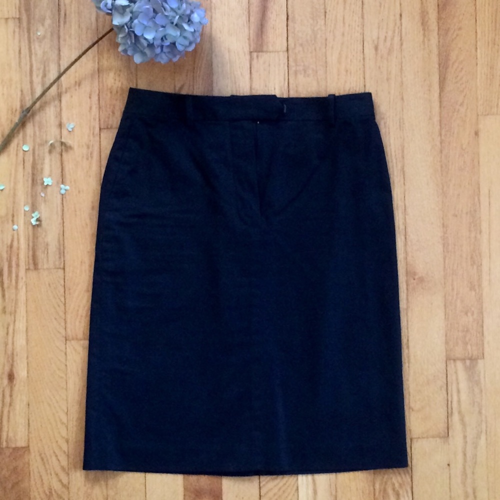 Hermès Black Pencil Skirt ~ Perfection! Sz. Fr 36
